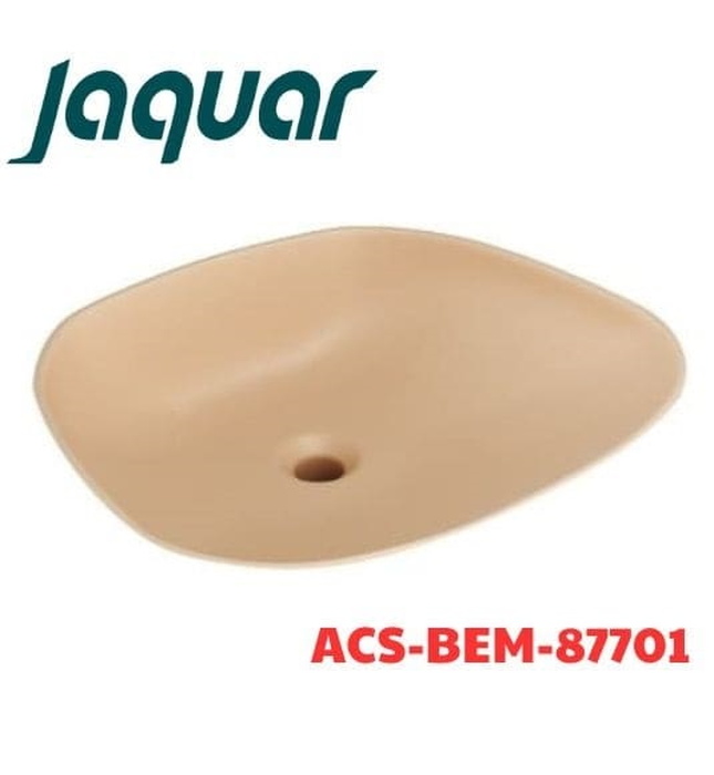 Chậu âm bàn đá Ấn Độ màu be mờ Jaquar ACS-BEM-87701