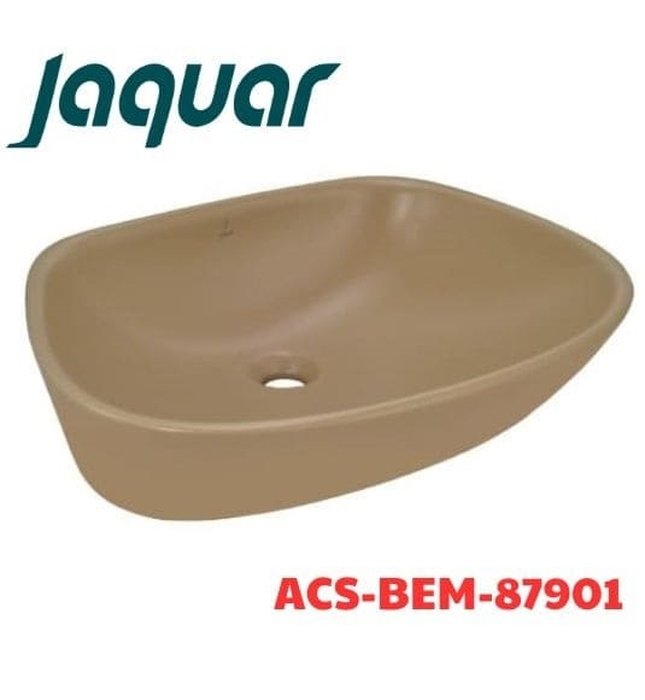 Chậu dương bàn đá Ấn Độ màu be mờ Jaquar ACS-BEM-87901