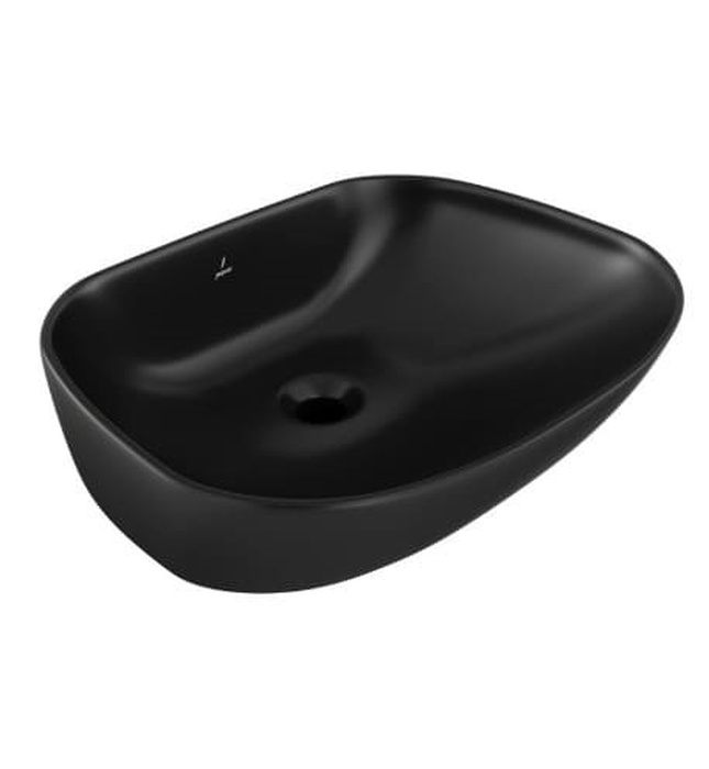 Chậu dương bàn đá Ấn Độ màu đen mờ Jaquar ACS-BLM-87901