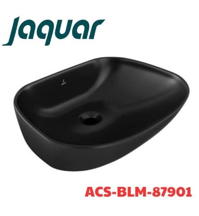 Chậu dương bàn đá Ấn Độ màu đen mờ Jaquar ACS-BLM-87901