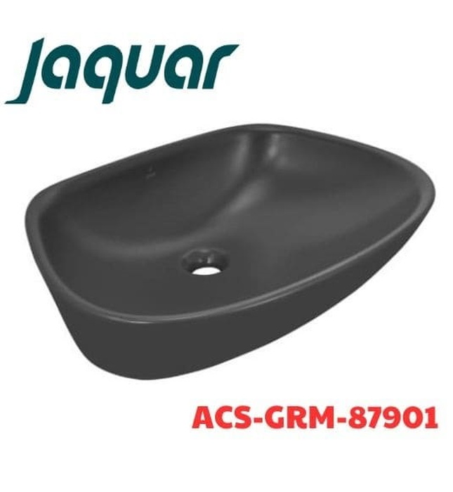 Chậu dương bàn đá Ấn Độ màu xám mờ Jaquar ACS-GRM-87901