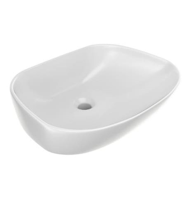 Chậu dương bàn đá Ấn Độ màu trắng mờ Jaquar ACS-WHM-87901