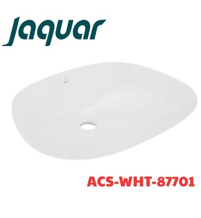 Chậu âm bàn đá Ấn Độ màu trắng Jaquar ACS-WHT-87701