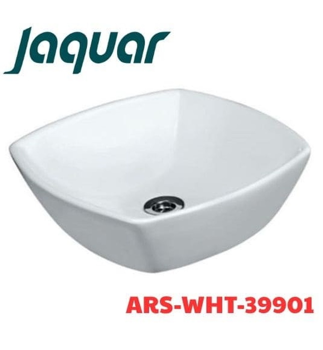 Chậu dương bàn đá Ấn Độ màu trắng Jaquar ARS-WHT-39901