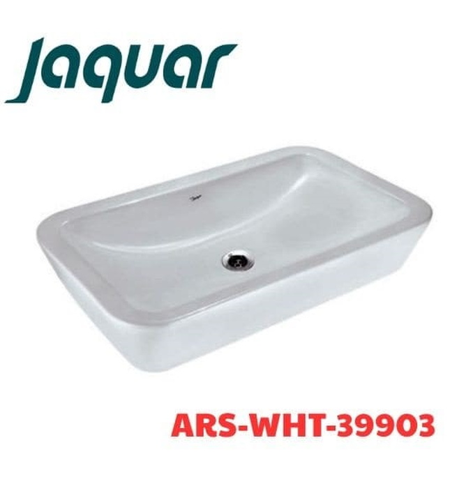 Chậu dương bàn đá Ấn Độ màu trắng Jaquar ARS-WHT-39903