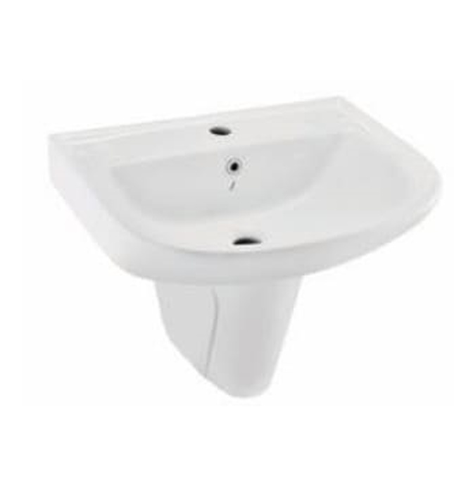 Chân chậu lửng Ấn Độ màu trắng Jaquar CNS-WHT-305V