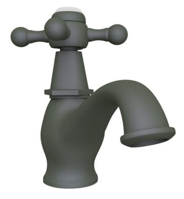 Vòi chậu rửa mặt lạnh màu than chì Ấn Độ Jaquar QQT-GRF-7011