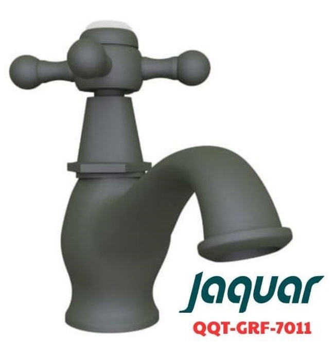 Vòi chậu rửa mặt lạnh màu than chì Ấn Độ Jaquar QQT-GRF-7011