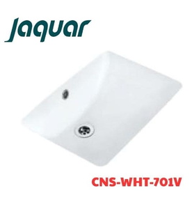 Chậu âm bàn đá Ấn Độ màu trắng mờ Jaquar CNS-WHT-701V