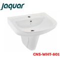 Chậu rửa treo tường chân lửng Ấn Độ màu trắng Jaquar CNS-WHT-801