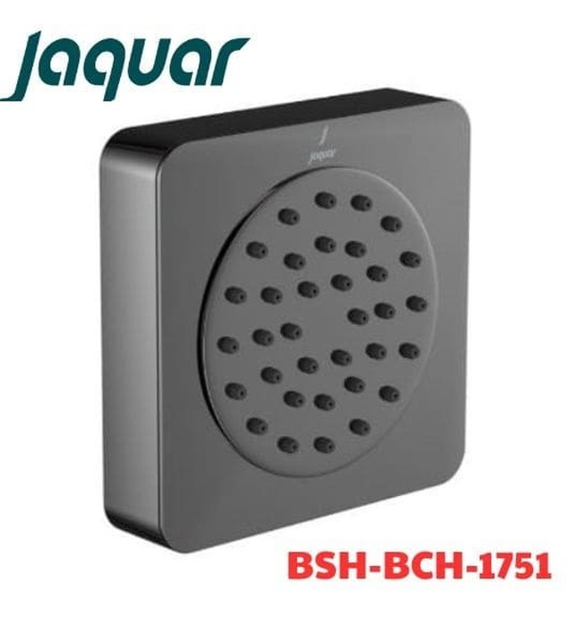 Bát sen âm tường Ấn Độ màu đen chrome Jaquar BSH-BCH-1751