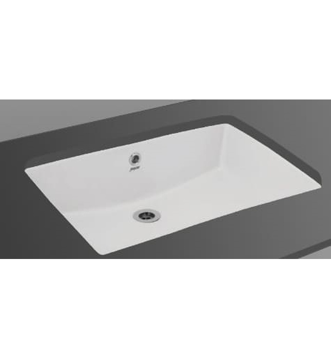 Chậu âm bàn đá Ấn Độ màu trắng Jaquar FNS-WHT-40701