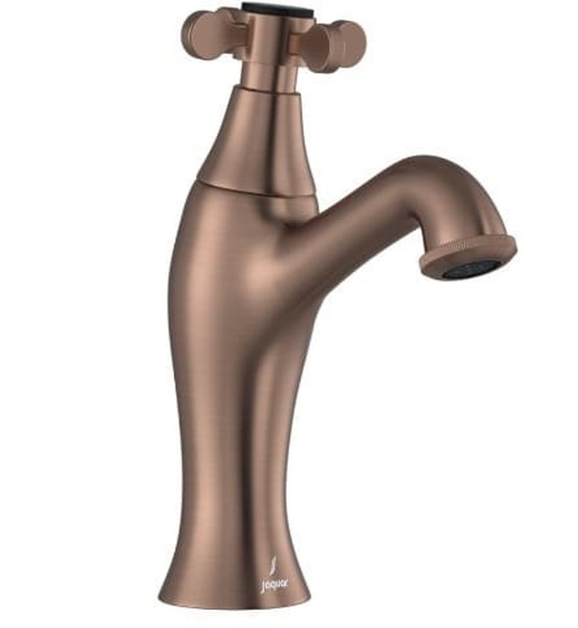 Vòi chậu rửa lạnh màu đồng đỏ Ấn Độ Jaquar QQP-ACR-7011PM