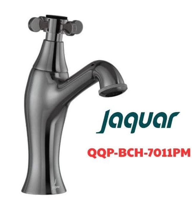 Vòi chậu rửa lạnh màu đen chrome Ấn Độ Jaquar QQP-BCH-7011PM
