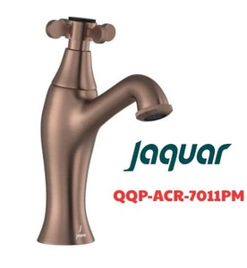 Vòi chậu rửa lạnh màu đồng đỏ Ấn Độ Jaquar QQP-ACR-7011PM