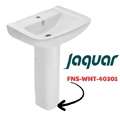 Chân chậu dài Ấn Độ màu trắng Jaquar FNS-WHT-40301