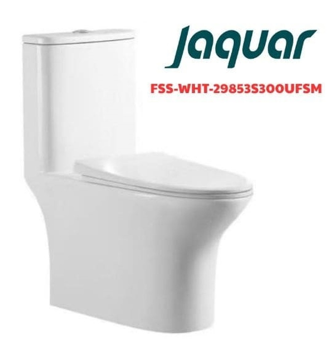 Bồn cầu 1 khối không vành Ấn Độ Jaquar FSS-WHT-29853S300UFSM