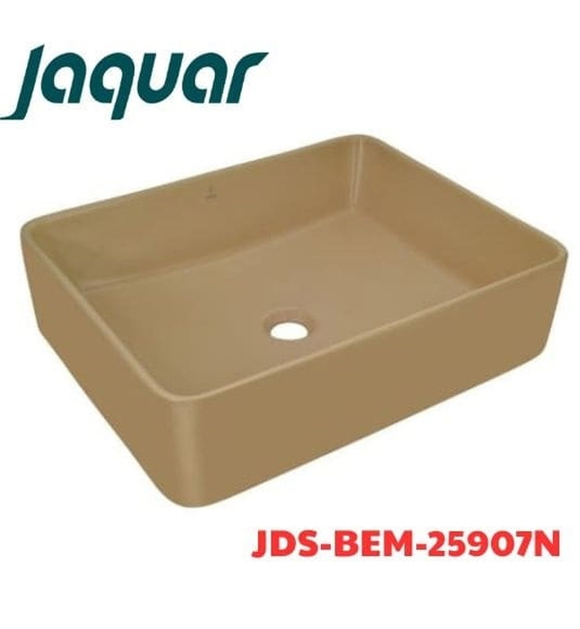 Chậu dương bàn đá Ấn Độ màu be mờ Jaquar JDS-BEM-25907N