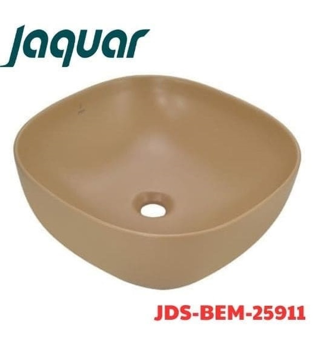 Chậu dương bàn đá Ấn Độ màu be mờ Jaquar JDS-BEM-25911