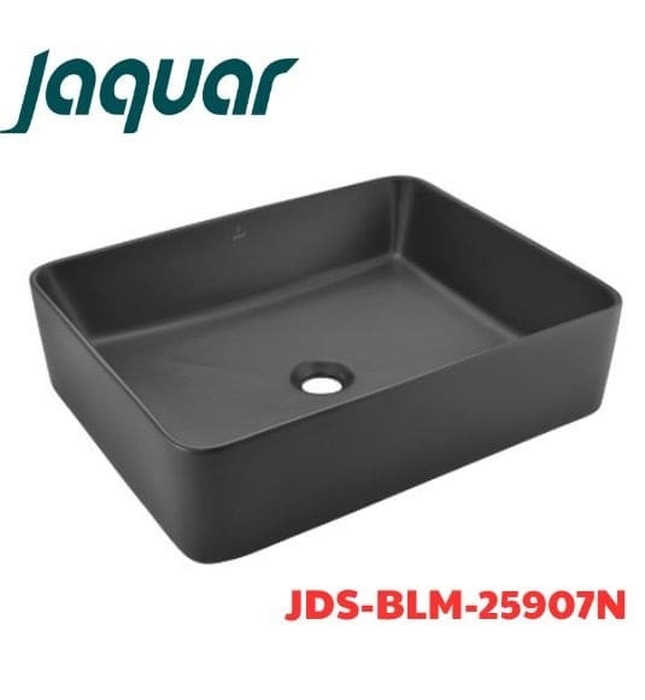Chậu dương bàn đá Ấn Độ màu đen mờ Jaquar JDS-BLM-25907N