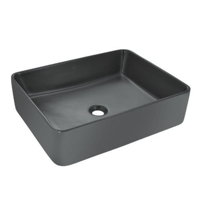 Chậu dương bàn đá Ấn Độ màu xám mờ Jaquar JDS-GRM-25907N