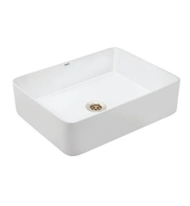 Chậu dương bàn đá Ấn Độ màu trắng Jaquar JDS-WHT-25907N