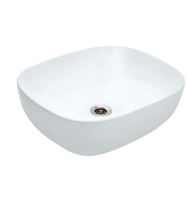 Chậu dương bàn đá Ấn Độ màu trắng Jaquar JDS-WHT-25909