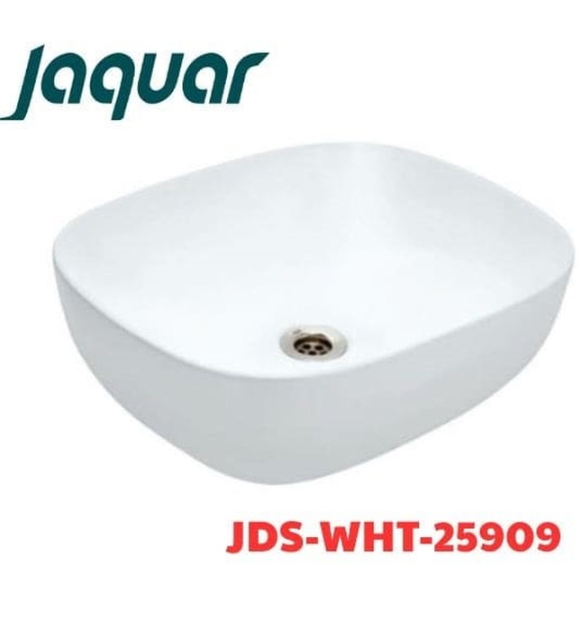 Chậu dương bàn đá Ấn Độ màu trắng Jaquar JDS-WHT-25909