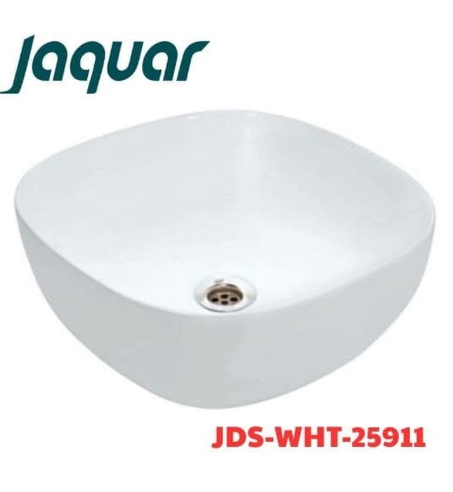 Chậu dương bàn đá Ấn Độ màu trắng Jaquar JDS-WHT-25911