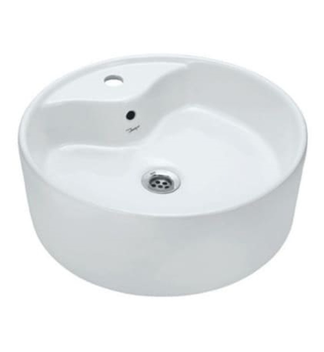 Chậu dương bàn đá Ấn Độ màu trắng Jaquar JDS-WHT-25935