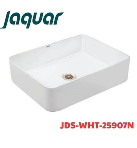Chậu dương bàn đá Ấn Độ màu trắng Jaquar JDS-WHT-25907N
