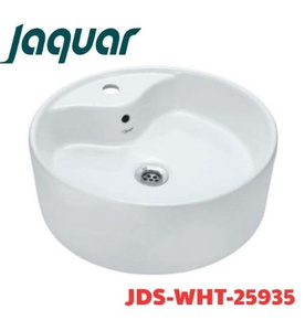 Chậu dương bàn đá Ấn Độ màu trắng Jaquar JDS-WHT-25935