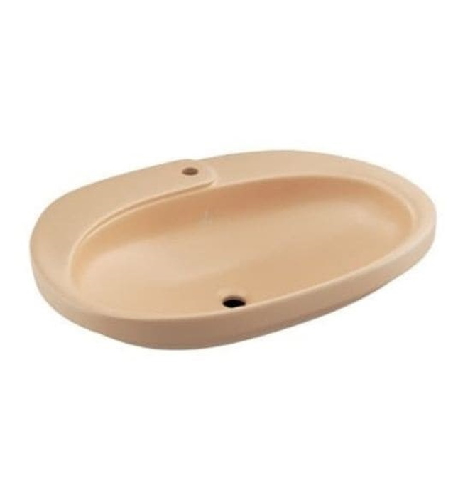 Chậu dương bàn đá Ấn Độ màu be mờ Jaquar OPS-BEM-15601PM