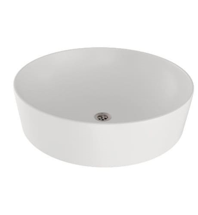 Chậu dương bàn đá Ấn Độ màu trắng mờ Jaquar OPS-WHM-15901N