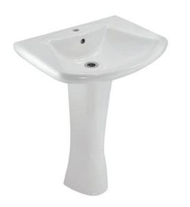 Chậu rửa treo tường màu trắng Ấn Độ Jaquar LYS-WHT-38801