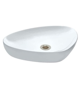 Chậu dương bàn đá Ấn Độ màu trắng Jaquar LYS-WHT-38901N