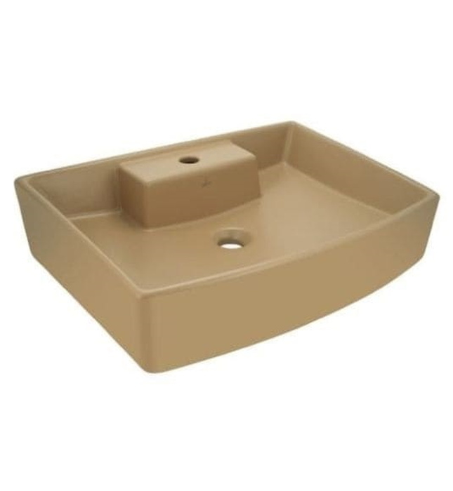 Chậu dương bàn đá Ấn Độ màu be mờ Jaquar KUS-BEM-35931PM