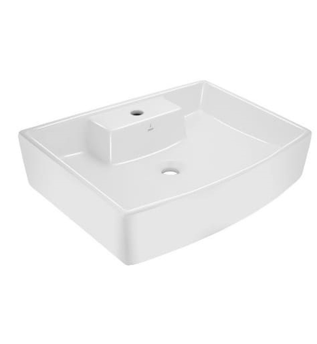 Chậu dương bàn đá Ấn Độ màu trắng mờ Jaquar KUS-WHM-35931PM