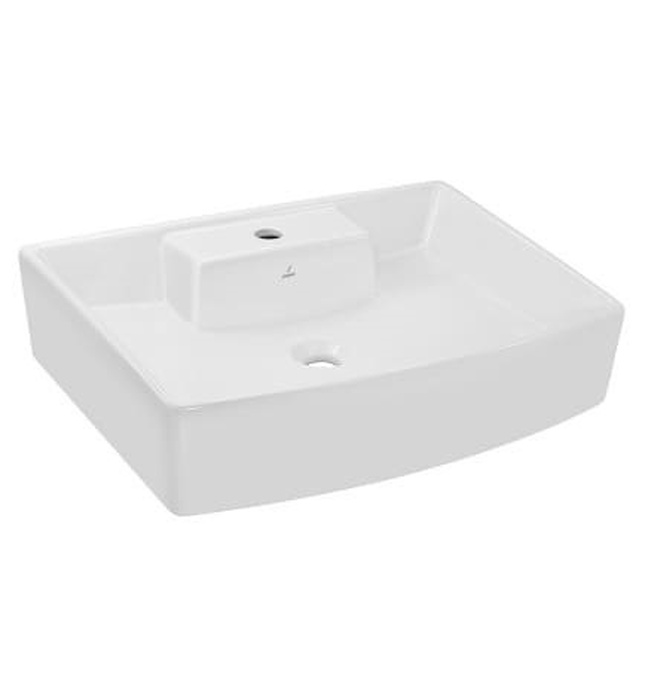 Chậu dương bàn đá Ấn Độ màu trắng Jaquar KUS-WHT-35931PM