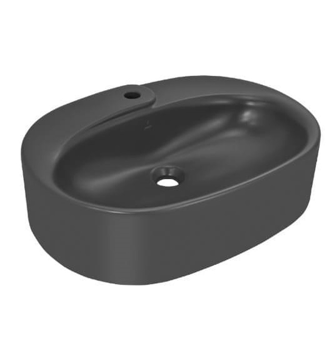 Chậu dương bàn đá Ấn Độ màu xám mờ Jaquar OPS-GRM-15931PM