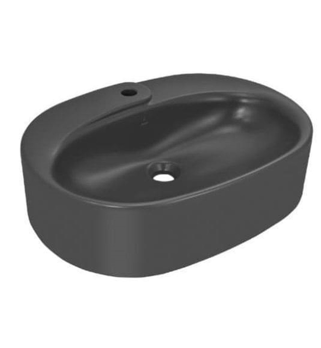 Chậu dương bàn đá Ấn Độ màu xám mờ Jaquar OPS-GRM-15931PM