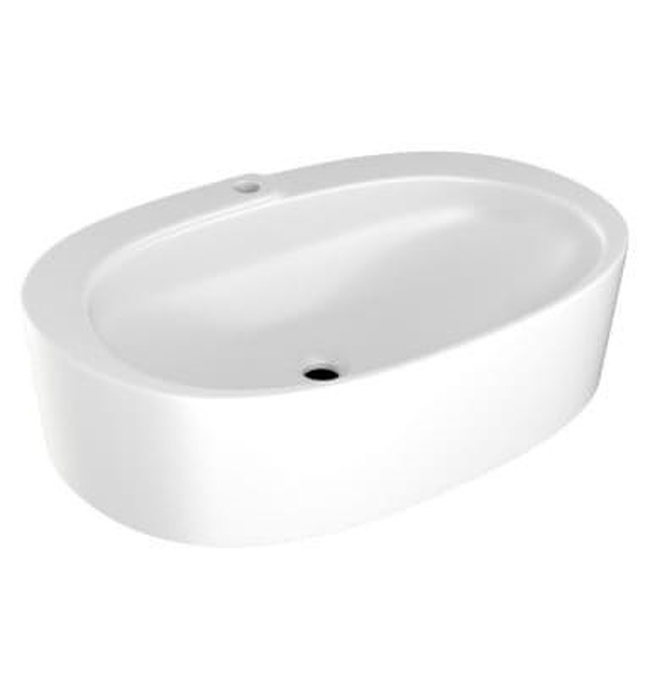 Chậu dương bàn đá Ấn Độ màu trắng mờ Jaquar OPS-WHM-15931PM