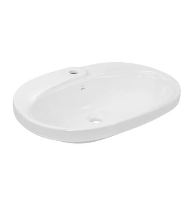 Chậu dương bàn đá Ấn Độ màu trắng Jaquar OPS-WHT-15601PM