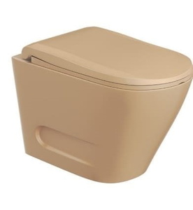 Bồn cầu treo tường không vành màu be mờ Jaquar OPS-BEM-15953BIUFPM