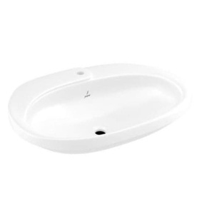 Chậu dương bàn đá Ấn Độ màu trắng mờ Jaquar OPS-WHM-15601PM