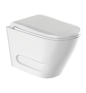 Bồn cầu treo tường không vành màu trắng mờ Jaquar OPS-WHM-15953BIUFPM