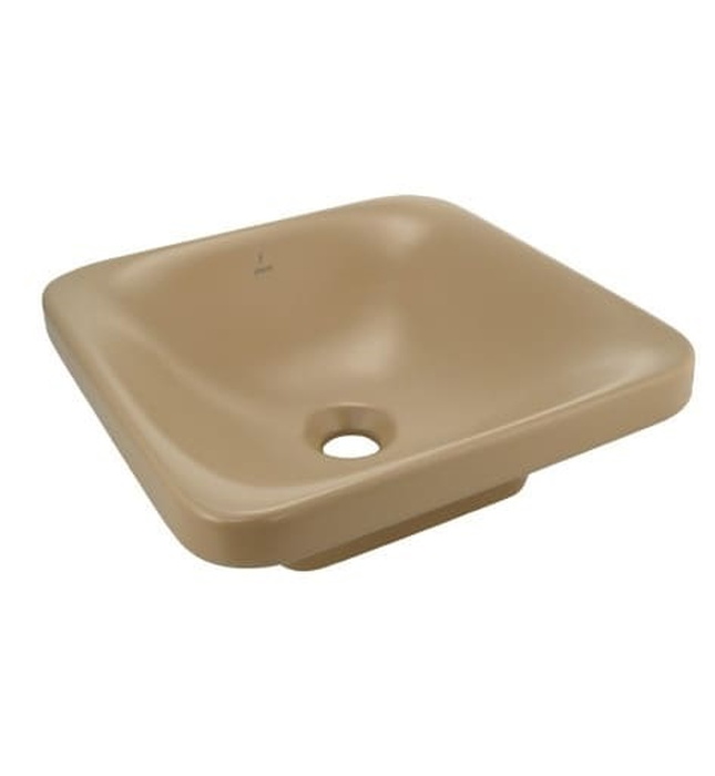 Chậu rửa dương bàn đá Ấn Độ màu be mờ Jaquar LAS-BEM-91901