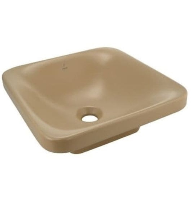 Chậu rửa dương bàn đá Ấn Độ màu be mờ Jaquar LAS-BEM-91901