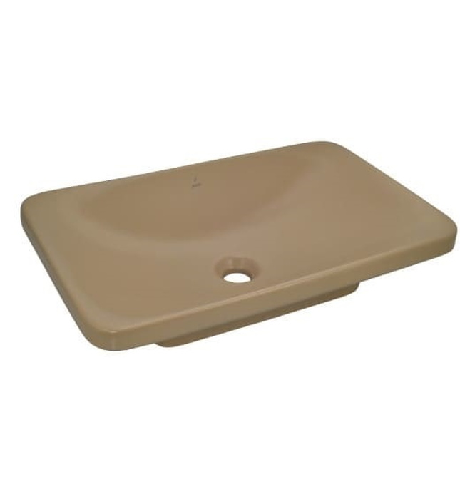 Chậu rửa dương bàn đá Ấn Độ màu be mờ Jaquar LAS-BEM-91905