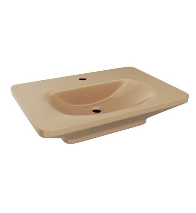 Chậu rửa dương bàn đá Ấn Độ màu be mờ Jaquar LAS-BEM-91933